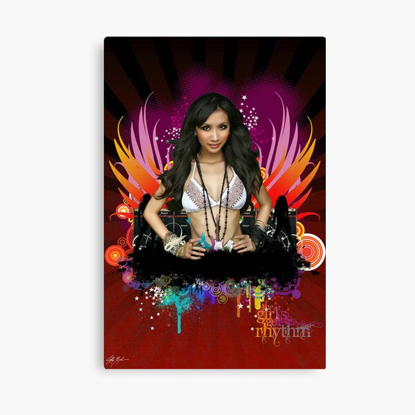 The Girl's Got Rhythm Canvas Print