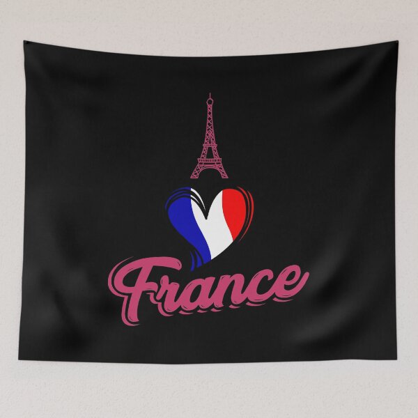 Item preview, i love france tshirt - Eiffel Tower - Gift idea designed and sold by alwe-designs.