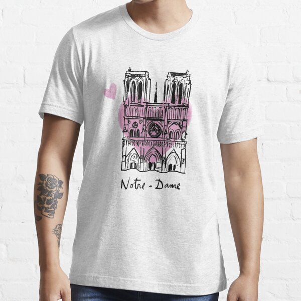 Notre Dame Paris Fire Essential T-Shirt
