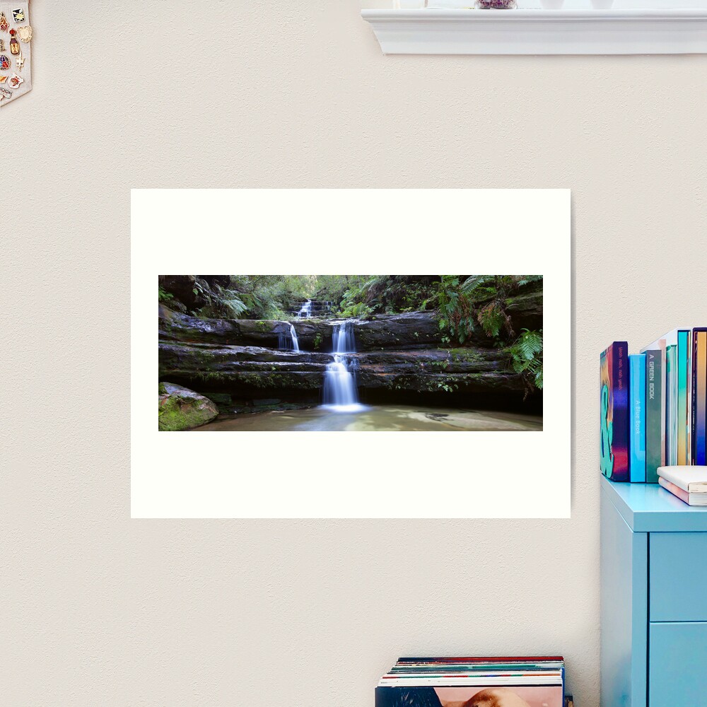 Terrance Falls, Blue Mountains, Australia Art Print