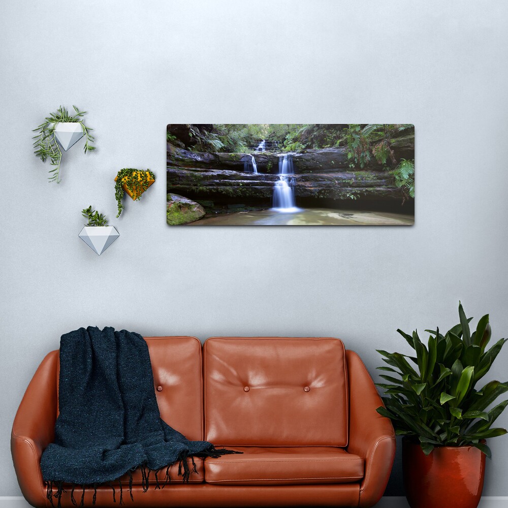 Terrance Falls, Blue Mountains, Australia Metal Print