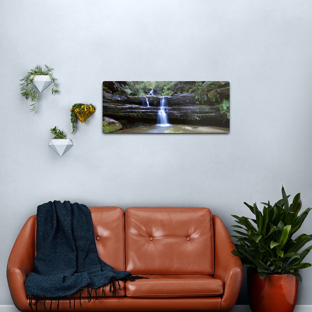 Terrance Falls, Blue Mountains, Australia Metal Print