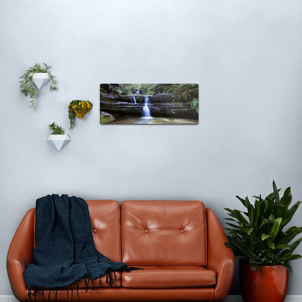 Terrance Falls, Blue Mountains, Australia Metal Print