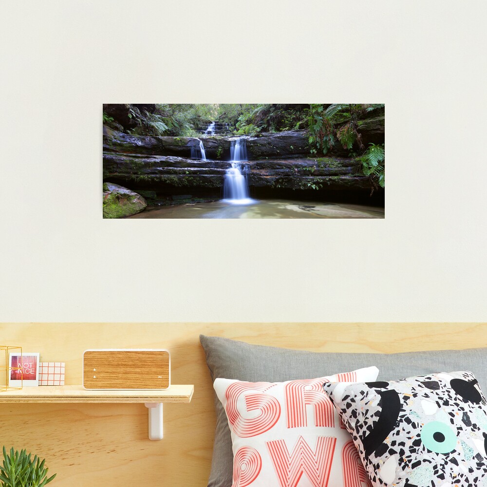 Terrance Falls, Blue Mountains, Australia Photographic Print