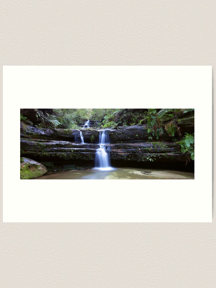 Alternate view of Terrance Falls, Blue Mountains, Australia Art Print