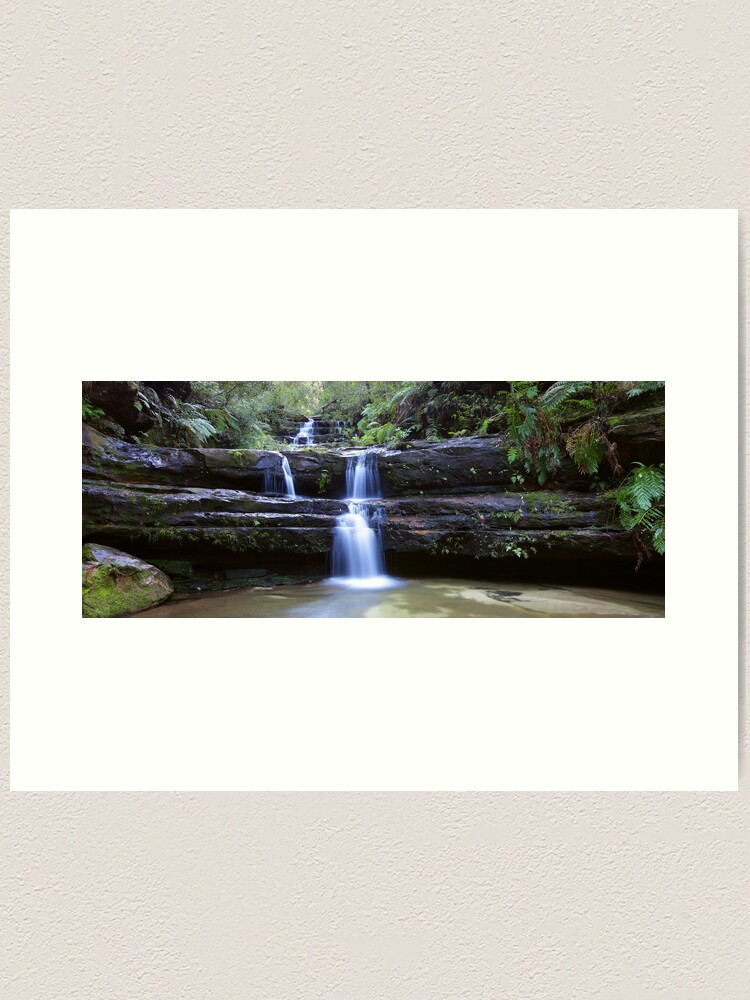Alternate view of Terrance Falls, Blue Mountains, Australia Art Print