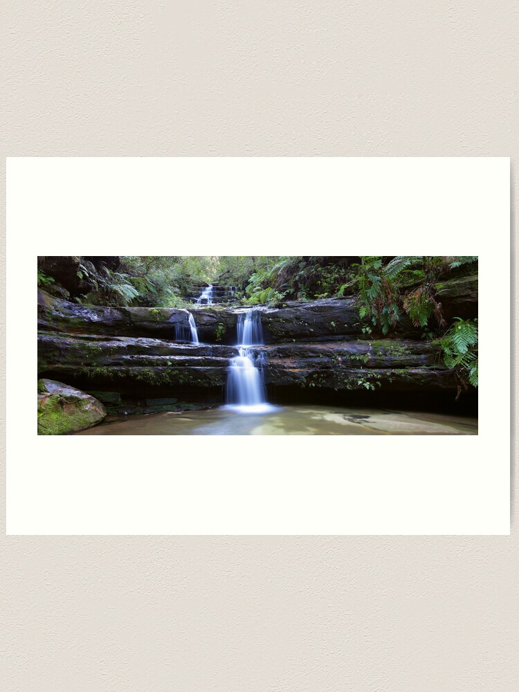 Alternate view of Terrance Falls, Blue Mountains, Australia Art Print
