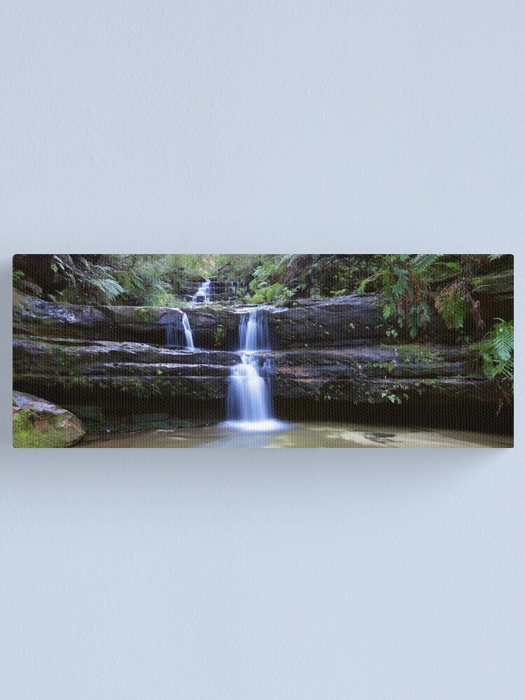 Alternate view of Terrance Falls, Blue Mountains, Australia Canvas Print