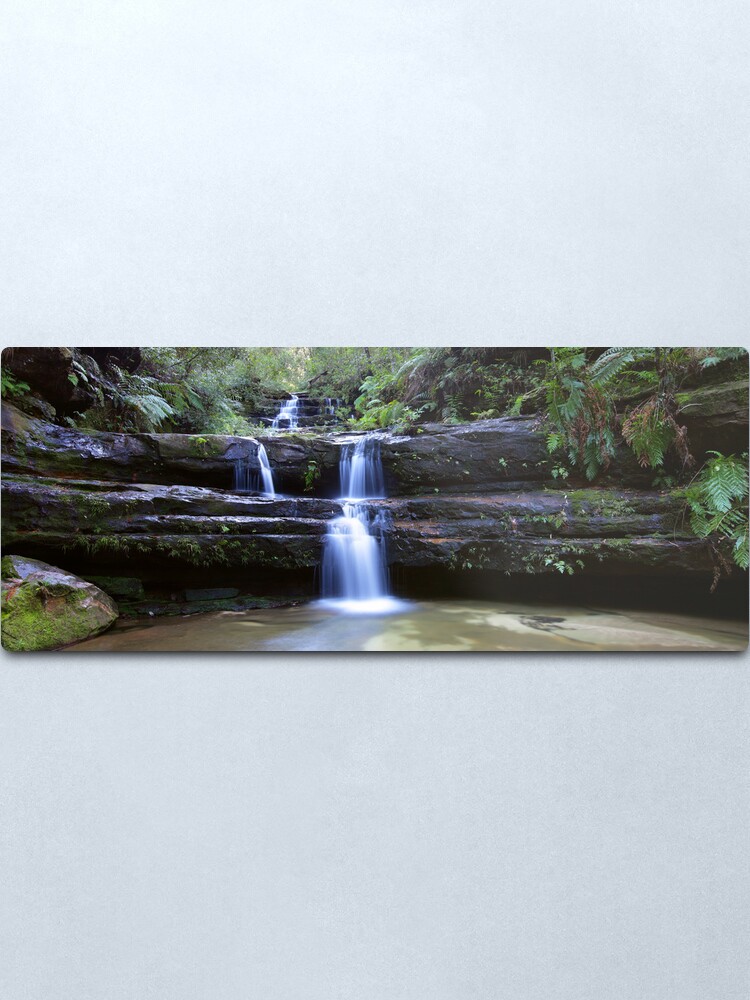 Alternate view of Terrance Falls, Blue Mountains, Australia Metal Print