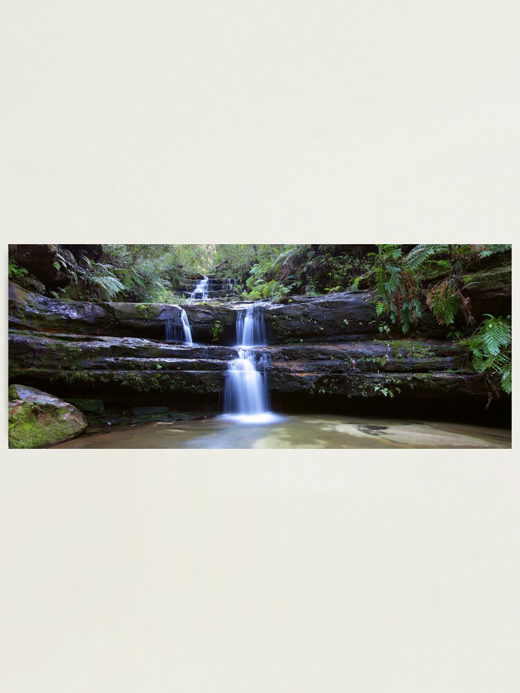 Alternate view of Terrance Falls, Blue Mountains, Australia Photographic Print
