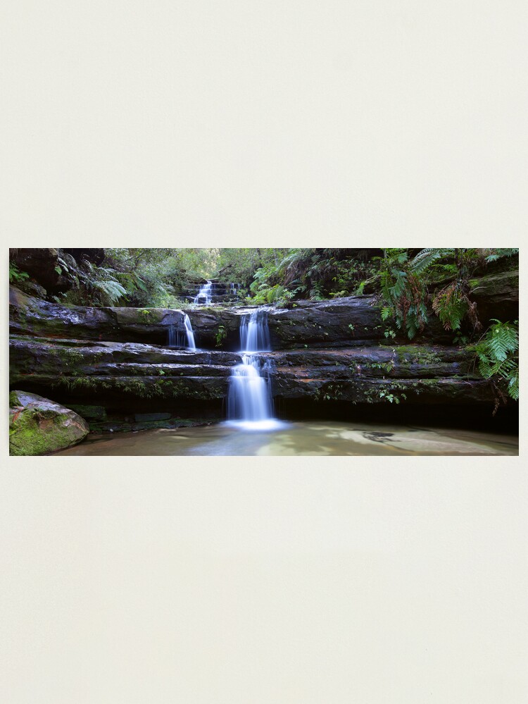 Alternate view of Terrance Falls, Blue Mountains, Australia Photographic Print