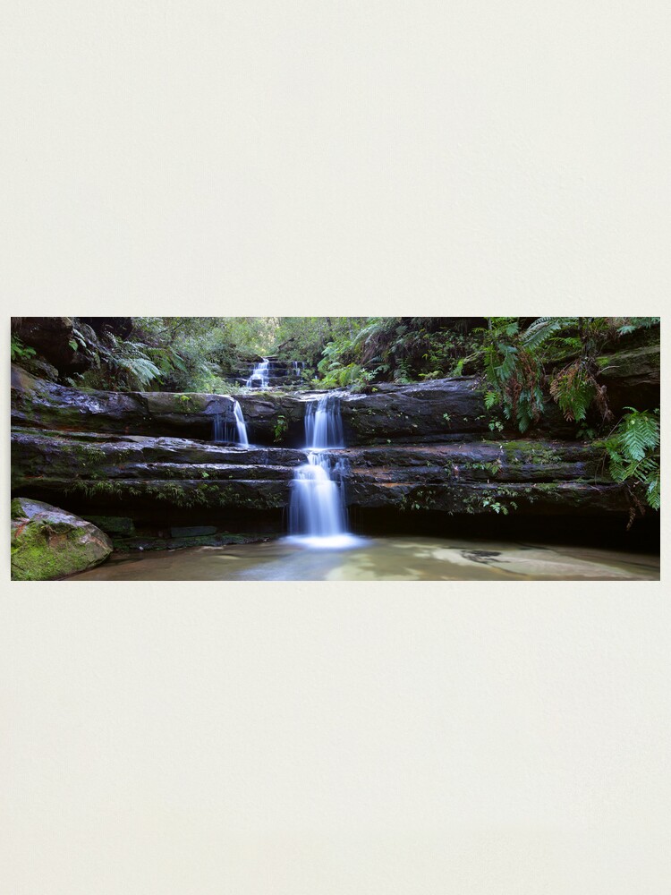 Alternate view of Terrance Falls, Blue Mountains, Australia Photographic Print