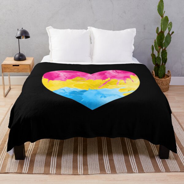Item preview, Pansexual Heart product LGBTQ Pride Gift Idea designed and sold by phoxydesign.