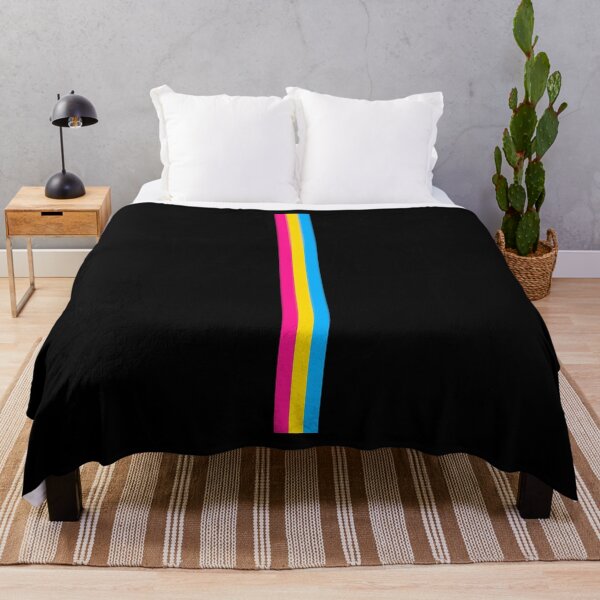 Item preview, Pansexual Flag print LGBTQ Pride Gift Idea designed and sold by phoxydesign.