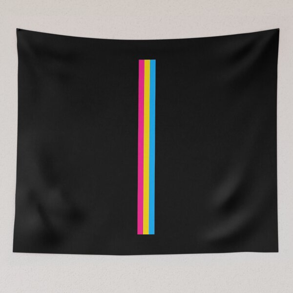 Item preview, Pansexual Flag print LGBTQ Pride Gift Idea designed and sold by phoxydesign.