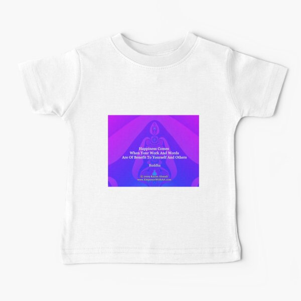 Happiness Comes Baby T-Shirt