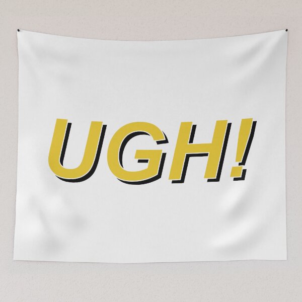Item preview, UGH! but in yellow designed and sold by 17slwt.