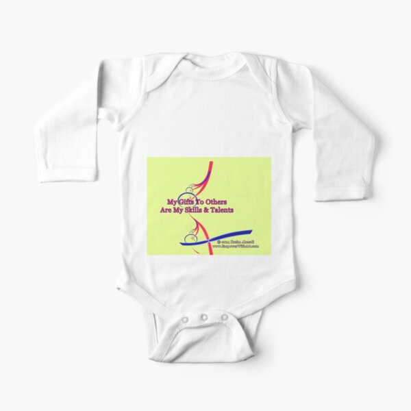 My Gifts To Others Long Sleeve Baby One-Piece