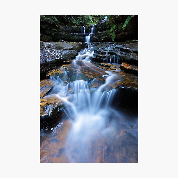 Terrance Falls, Blue Mountains, Australia Photographic Print
