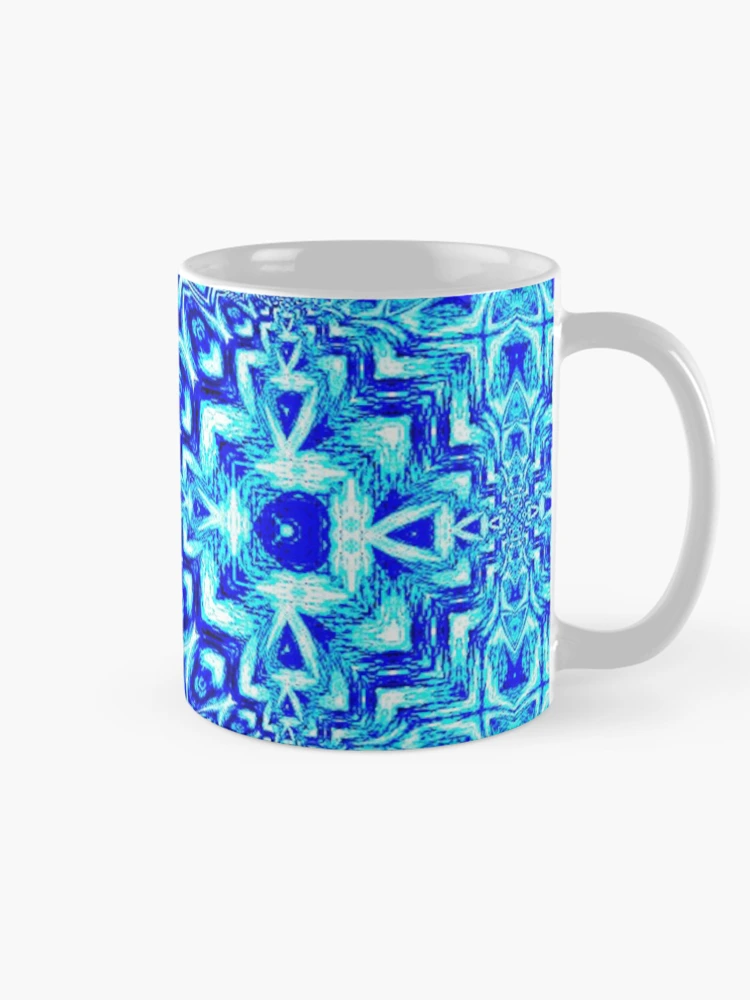 Thumbnail 3 of 6, Coffee Mug, Aztec Icicles designed and sold by RJBPhotoDesign.