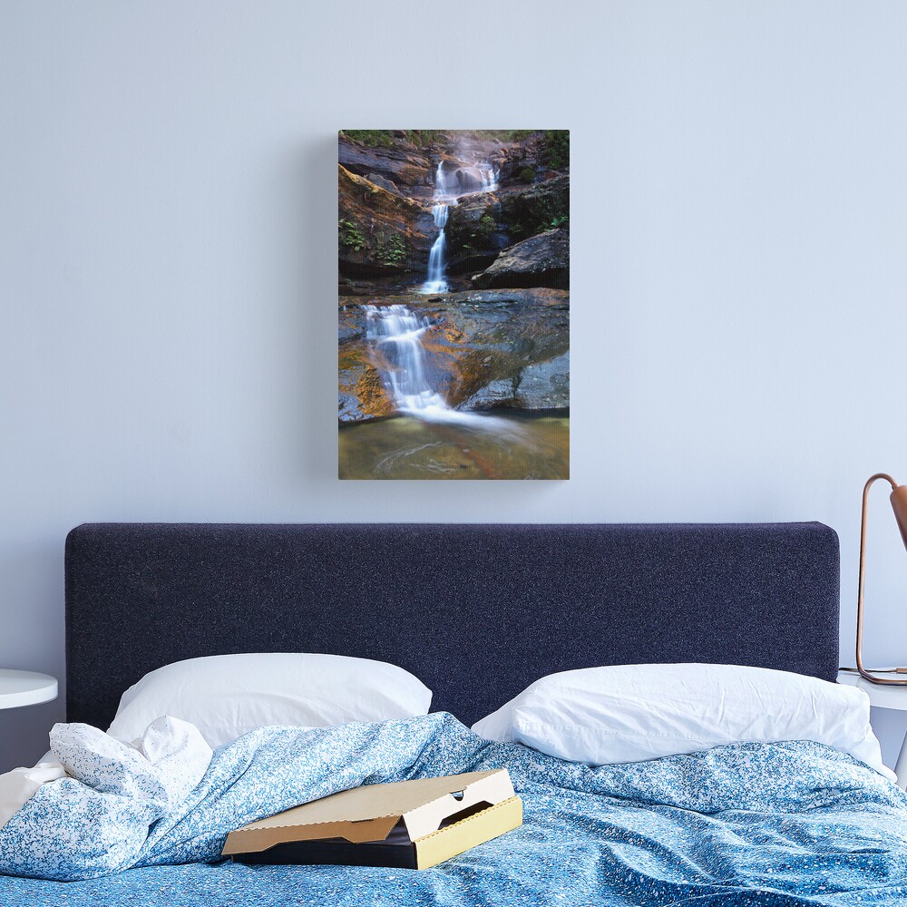 Upper Wentworth Falls, Blue Mountains, Australia Canvas Print