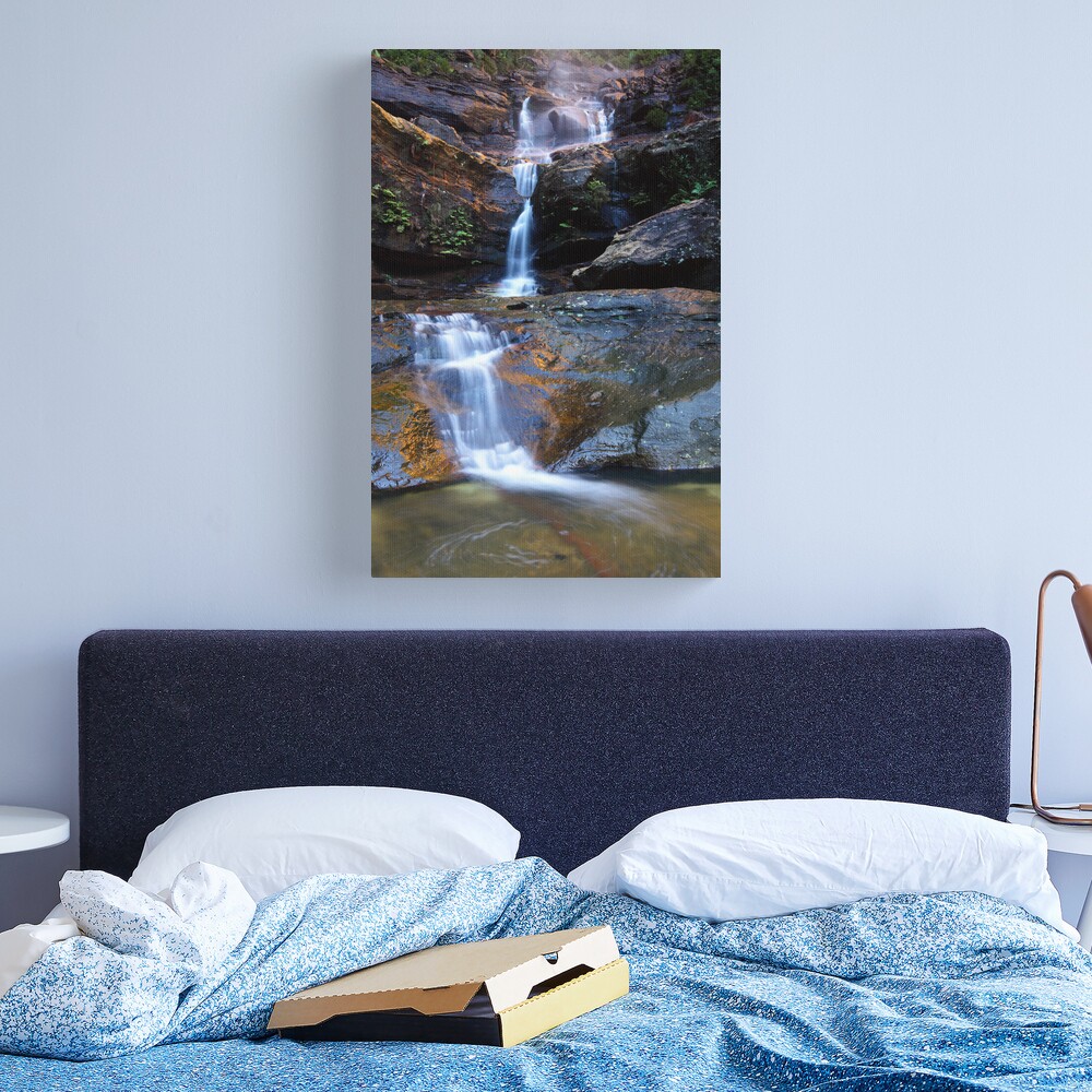 Upper Wentworth Falls, Blue Mountains, Australia Canvas Print