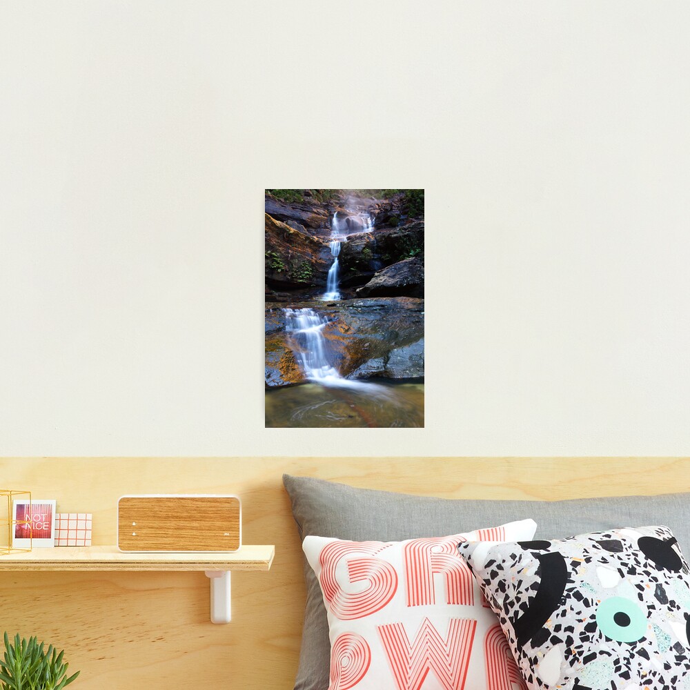 Upper Wentworth Falls, Blue Mountains, Australia Photographic Print
