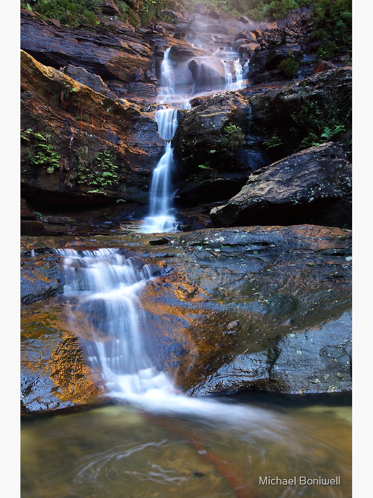 Upper Wentworth Falls, Blue Mountains, Australia by Chockstone