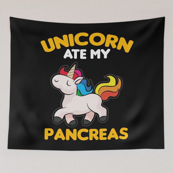 Artikelvorschau, UNICORN ATE MY PANCREAS Diabetes Diabetiker entworfen und verkauft von Moonpie90.
