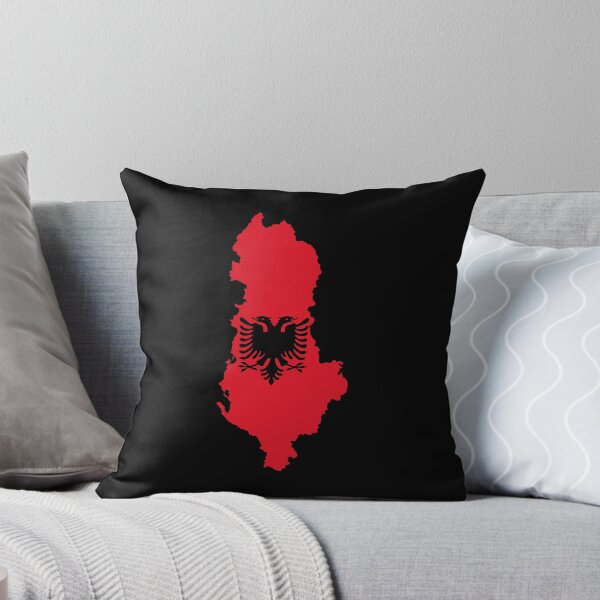 Item preview, Albania flag map designed and sold by tony4urban.