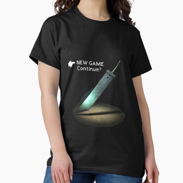 Item preview, FF7 menu new game designed and sold by RedXIV.