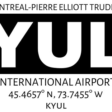 Artwork thumbnail, Montreal-Pierre Elliott Trudeau International Airport YUL by AvGeekCentral