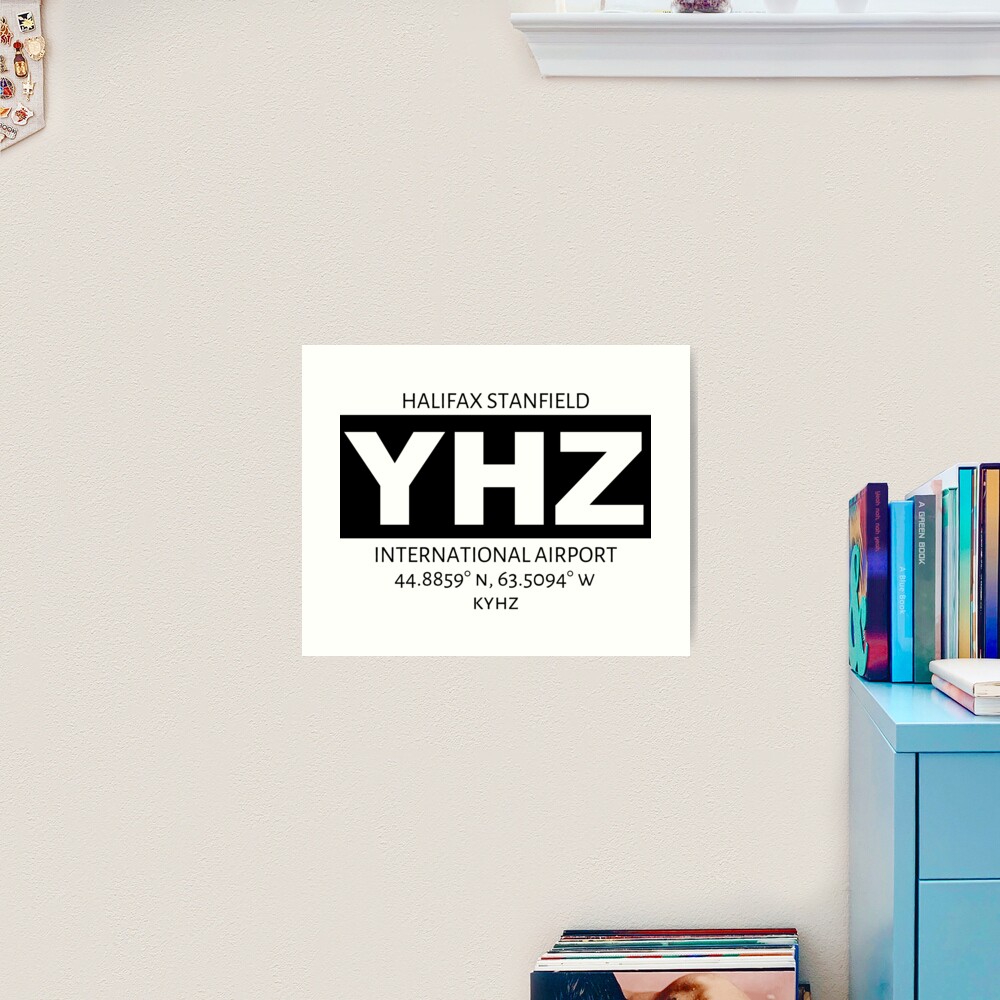 Halifax Stanfield International Airport YHZ Art Print