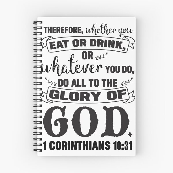 Item preview, 1 Corinthians 10:31 Do All To The Glory Of God designed and sold by plushism.