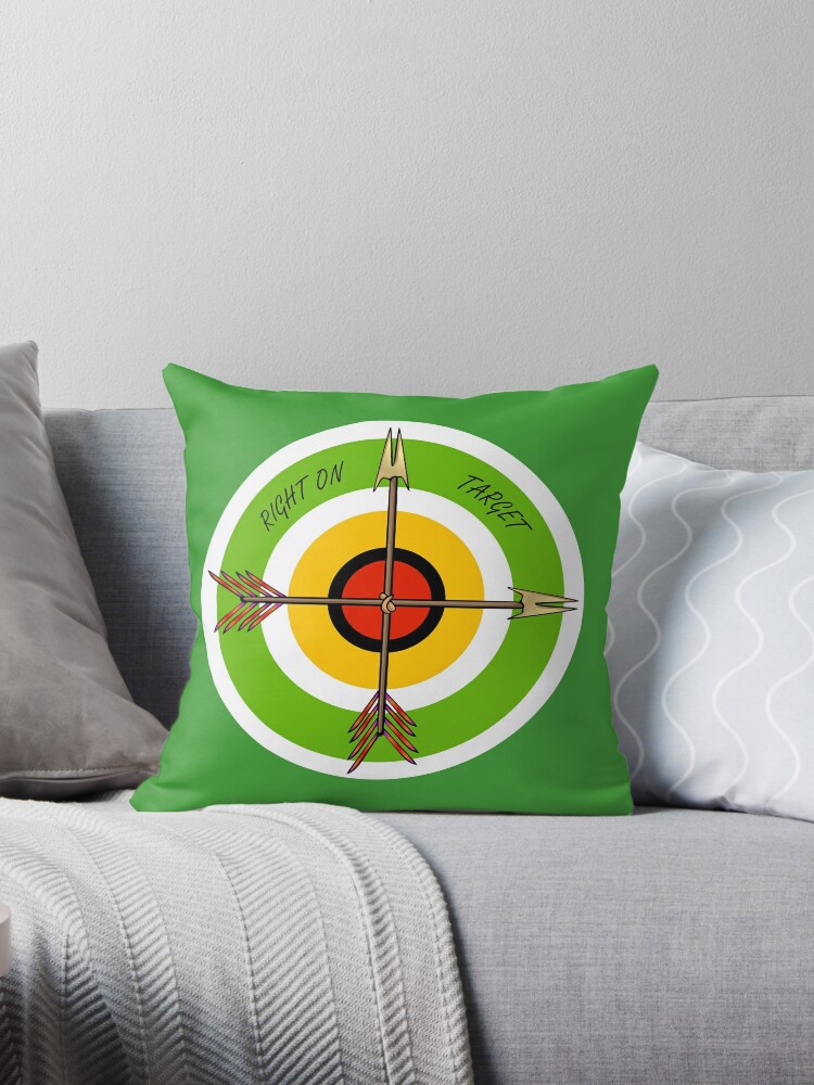 target yellow throw pillow