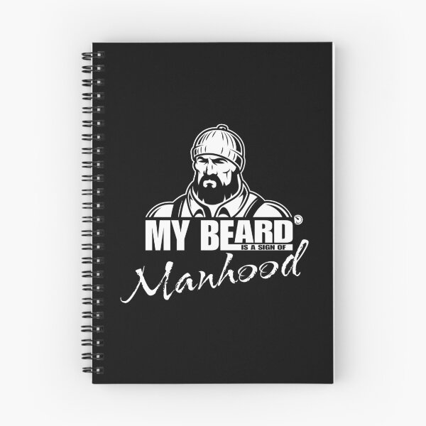 Item preview, My beard is a sign of manhood designed and sold by netrok.