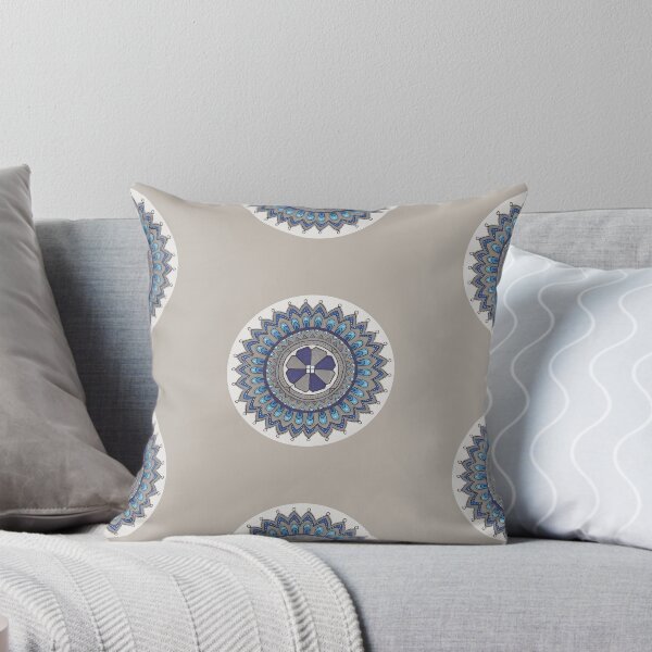 Item preview, Blue Latvian Mandala designed and sold by Ina Kielley.