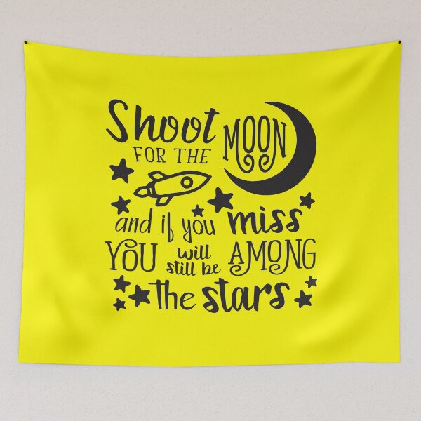 Item preview, Shoot for the moon designed and sold by IvonDesign.