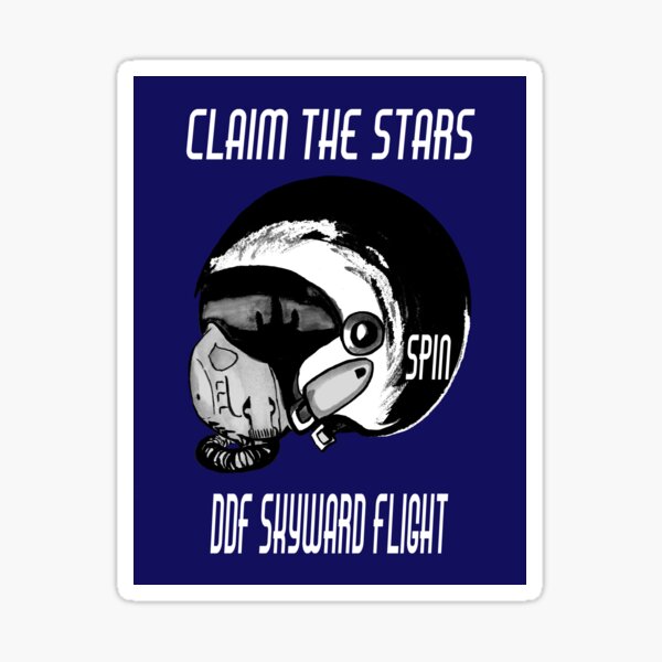 Claim the Stars - Spin Sticker