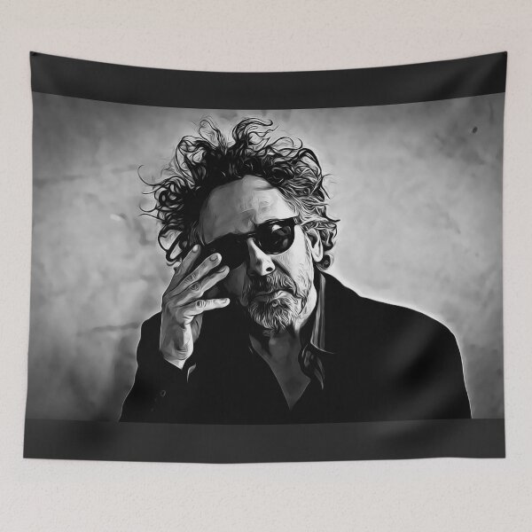Item preview, Tim Burton, Cinema, Tv, Gift ideas, digital artwork designed and sold by avit1.