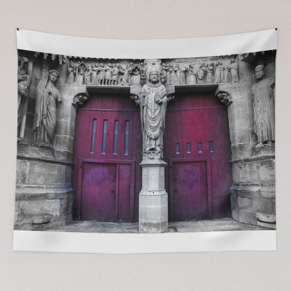 Item preview, Our Lady of Reims - Exterior Doors designed and sold by BritishYank.