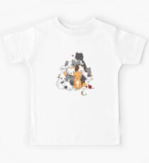 Meowntain of cats Kids Tee