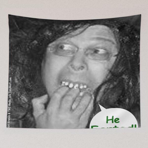 Item preview, (Tex's Photo Phun #3) He Farted! -[Kount Kracula Sez:] -c/o https://www.redbubble.com/people/TexWatt?asc=u designed and sold by TexWatt.