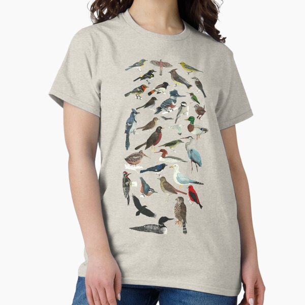 Aperçu de l'œuvre Fanatique des oiseaux créée et vendue par Wildlife Art by Holly.
