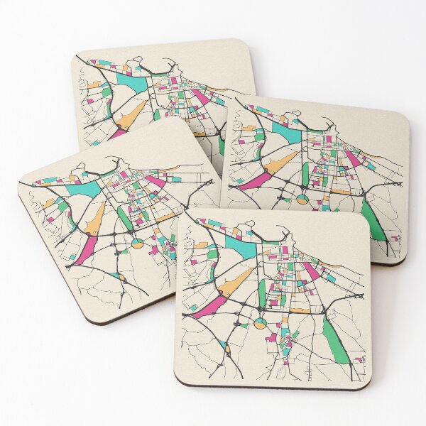 Item preview, Bari, Italy Street Map designed and sold by A Deniz Akerman.