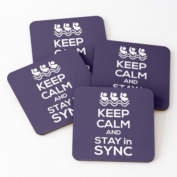 Item preview, Keep Calm And Stay In Sync designed and sold by jaygo.
