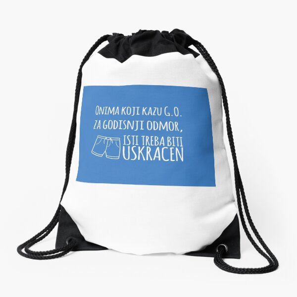 Godišnji odmor Drawstring Bag
