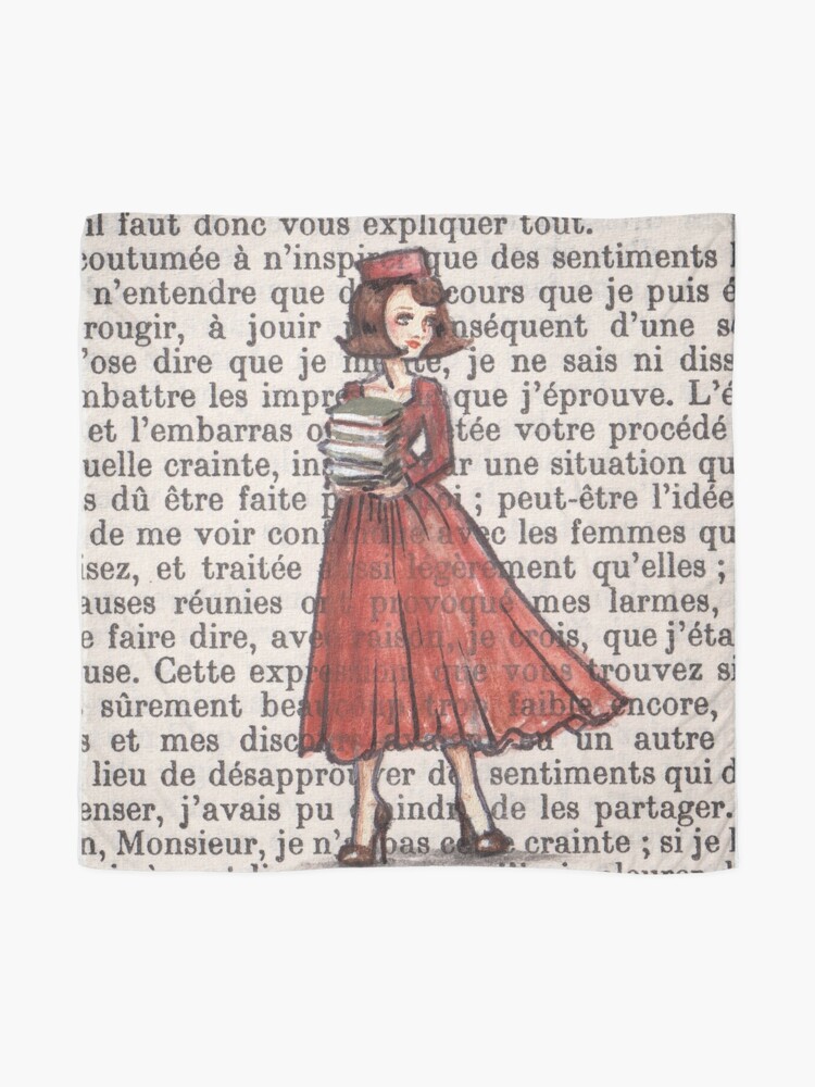 Alternate view of Armfuls Of Books Scarf