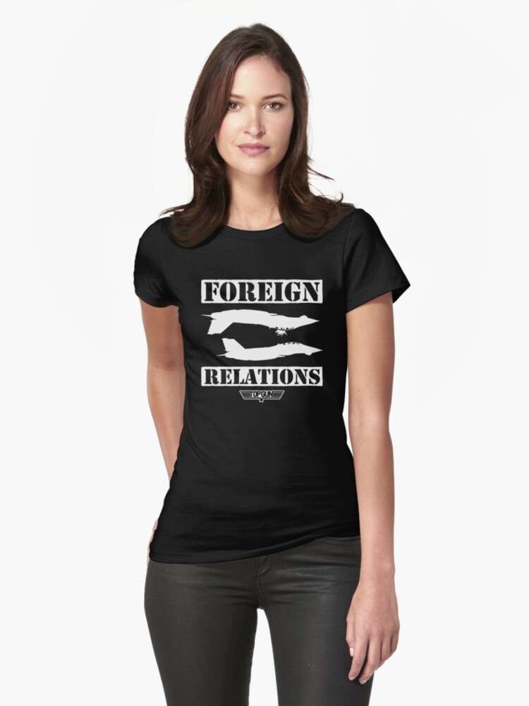 top gun foreign relations shirt