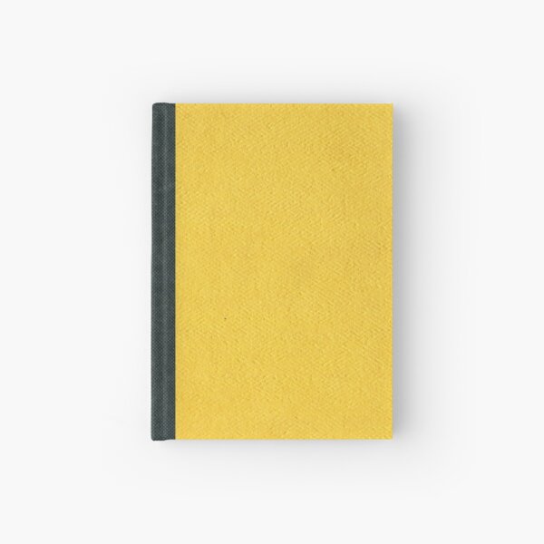 Basic Yellow Hardcover Journal